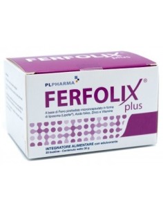 Ferfolix Plus Integratore Per Gravidanza 20 Bustine